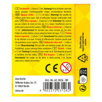 Zwei Tuben Deckweiß mit je 75 ml, ideal zum Aufhellen und Korrigieren von Farben auf Papier und anderen Untergründen