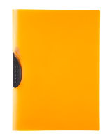 Clipmappe, DIN A4, aus PP, transluzent, orange