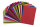 Buntpapier, DIN A4, 25 Blatt, ungummiert, farbig sortiert