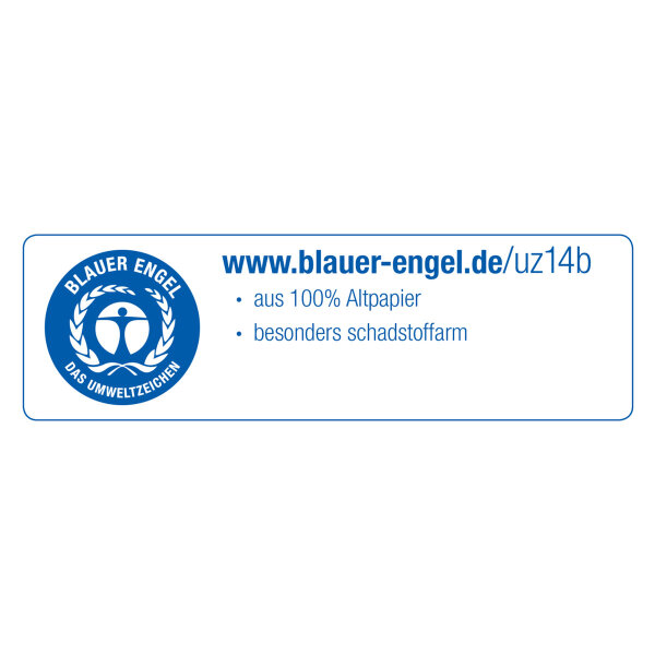 25 recycelte Briefumschläge in DIN Lang Format mit Fenster, selbstklebend in grauer Farbe