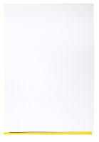 DIN A4 Briefblock mit 50 Blatt und Blanko-Seiten,...