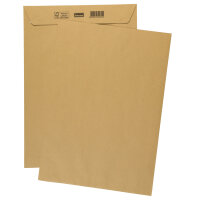Versandtaschen C4, 10 Stück, haftklebend, FSC-recycled, 90 g/m², ohne Fenster