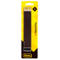 Bleistifte, FSC&reg; 100 %, 4 St&uuml;ck, H&auml;rtegrad B, lackiert