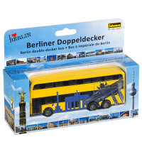 Berlin Doppeldecker-Bus, 15 cm, mit R&uuml;ckzugmotor