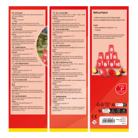 Ballwurfspiel - 10 Becher mit 3 Wurfbällen