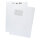 10 haftklebende Versandtaschen in C4-Format aus FSC-Mix-Papier mit Fenster und 90g/m²