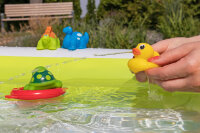 Badeenten-Familie - 3 Stück, Mutter mit 2 Küken