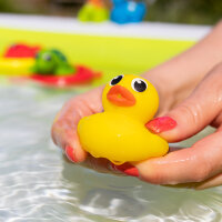 Badeenten-Familie - 3 Stück, Mutter mit 2 Küken
