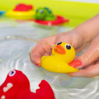 Badeenten-Familie - 3 Stück, Mutter mit 2 Küken
