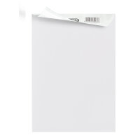 Packung mit 10 Haftklappen-Versandtaschen im C4-Format aus 100g/m²-Papier ohne Fenster und FSC-Mix-Zertifizierung