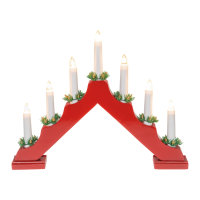Adventsleuchter, mit 7 Kerzenlichtern, für innen,...