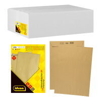 10 versandfähige B4-Versandtaschen mit 90 g/m², haftklebend und aus FSC-recyceltem Papier
