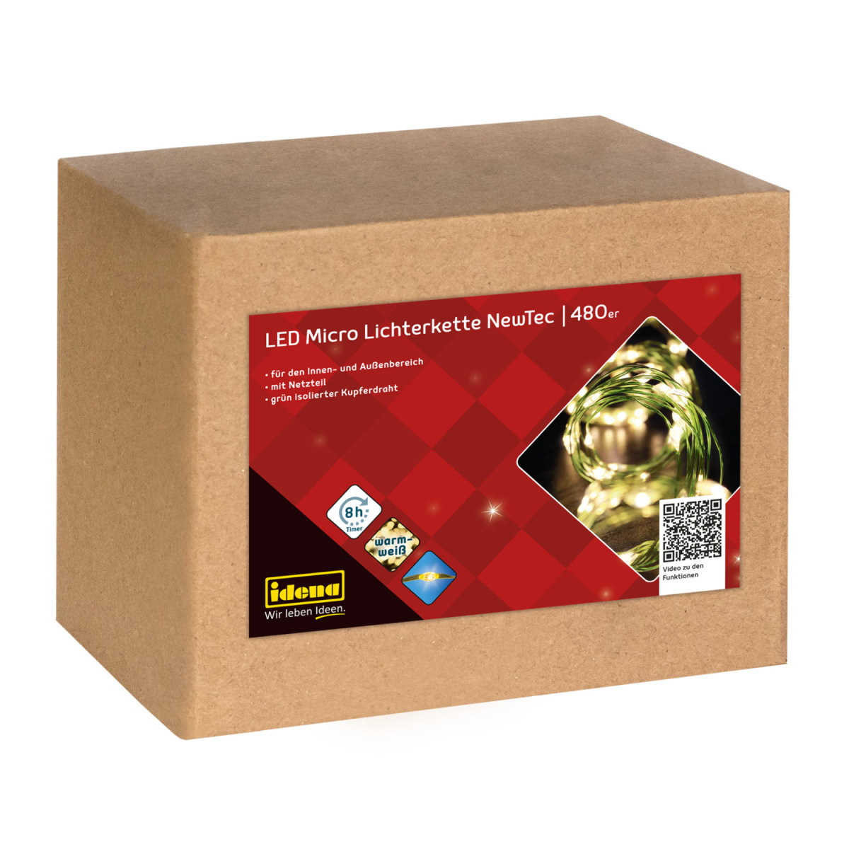 Idena - Micro-Lichterkette 480 LEDs jetzt online kaufen » Zum Shop