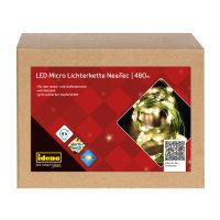 Micro-Lichterkette NewTec - 480 LEDs, warmwei&szlig;