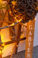 Lichterkette - 40 LEDs, warmweiß