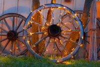 Lichterkette - 400 LEDs, warmweiß