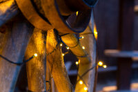 Lichterkette - 400 LEDs, warmweiß