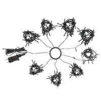 Lichterkette NewTec - Weihnachtsbaum-Überwurf - 280 LEDs, warmweiß