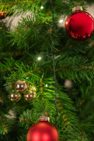 Lichterkette NewTec - Weihnachtsbaum-Überwurf - 280 LEDs, warmweiß