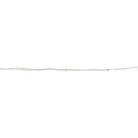 Batteriebetriebene Micro-Lichterkette mit 20 warmweißen LEDs für stimmungsvolle Beleuchtung