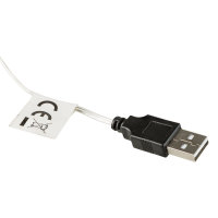 Micro-Lichterkette - 120 LEDs, warmwei&szlig;, mit USB-Stecker