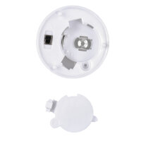 Zwölf batteriebetriebene LED-Teelichter in warmweiß mit Flackereffekt und Timer-Funktion