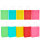 Papiertüten - 10er Set, in 5 Farben, FSC® Mix,  je 31 x 26 x 12 cm