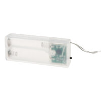 Lichterkette - 10 LEDs, warmweiß, batteriebetrieben