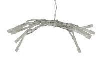 Lichterkette - 10 LEDs, warmweiß, batteriebetrieben