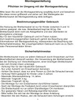 Schaukel-Set mit Turnschaukel, Schaukel und Trapezringen für den Garten