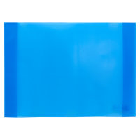Heftschoner - DIN A4, transparent blau