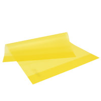 Heftschoner - DIN A4, transparent gelb