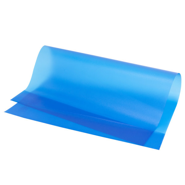 Heftschoner - DIN A5, transparent blau