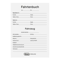 DIN A5 Fahrtenbuch mit FSC-Zertifizierung, für eine umweltfreundliche und organisierte Fahrzeugnutzung