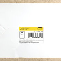 Geschenktasche Wichtel, 28 x 15 x 28 cm aus Kraftpapier FSC Mix mit niedlichem Wichtel-Motiv