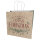 Weihnachtliche Geschenktasche mit Zweig-Design in den Maßen 28 x 28 x 15 cm aus FSC-Mix Material
