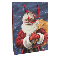 Geschenktasche Weihnachtsmann in Größe L (25 x...