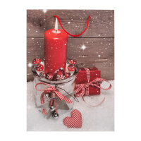 Bunte Geschenktasche für Weihnachten mit verschiedenen Motiven und Maßen von 25 x 35 x 9 cm