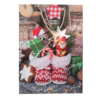 Geschenktasche Weihnachten - sortierte Motive, 25 x 35 x 9 cm