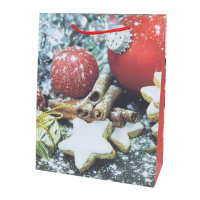 Geschenktasche Weihnachten - sortierte Motive, 33 x 41 x 10 cm, FSC&reg; Mix