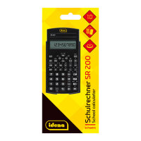 Schulrechner - SR 200, 10-stellig, schwarz