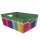 Bunte Aufbewahrungsbox für Buntstifte mit den Maßen 33 x 23 x 13 cm und FSC-Mix Zertifizierung
