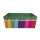 Bunte Aufbewahrungsbox für Buntstifte mit den Maßen 33 x 23 x 13 cm und FSC-Mix Zertifizierung