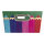 Bunte Aufbewahrungsbox für Buntstifte mit den Maßen 33 x 23 x 13 cm und FSC-Mix Zertifizierung