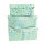 Geschenkboxen "Dot" - 3er Set, FSC® Mix, grün