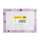Flaschentasche "Dot" - 12 x 35 x 9 cm, FSC® Mix, lila