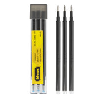 Radierbarer Tintenroller - Strichst&auml;rke 0,7 mm, inkl. Ersatzminen, schwarz