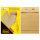 Zehn braune Faltentaschen im Format B4 ohne Fenster, haftklebend mit einem Boden von 4 cm und aus FSC-recyceltem Papier