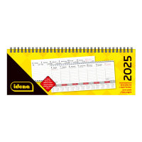 Tischquerkalender Premium 2025 - 29,8 x 10,5 cm, 1...