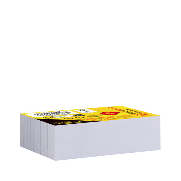 Idena Karteikarten DIN A6 – 100 Stück, Liniert, 180 G/m², Holzfrei, Weiß